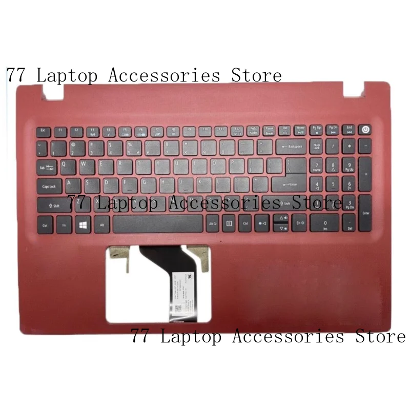

Laptop PalmRest&Keyboard For ACER Aspire F 15 F5-573 F5-573G F5-573T Red New