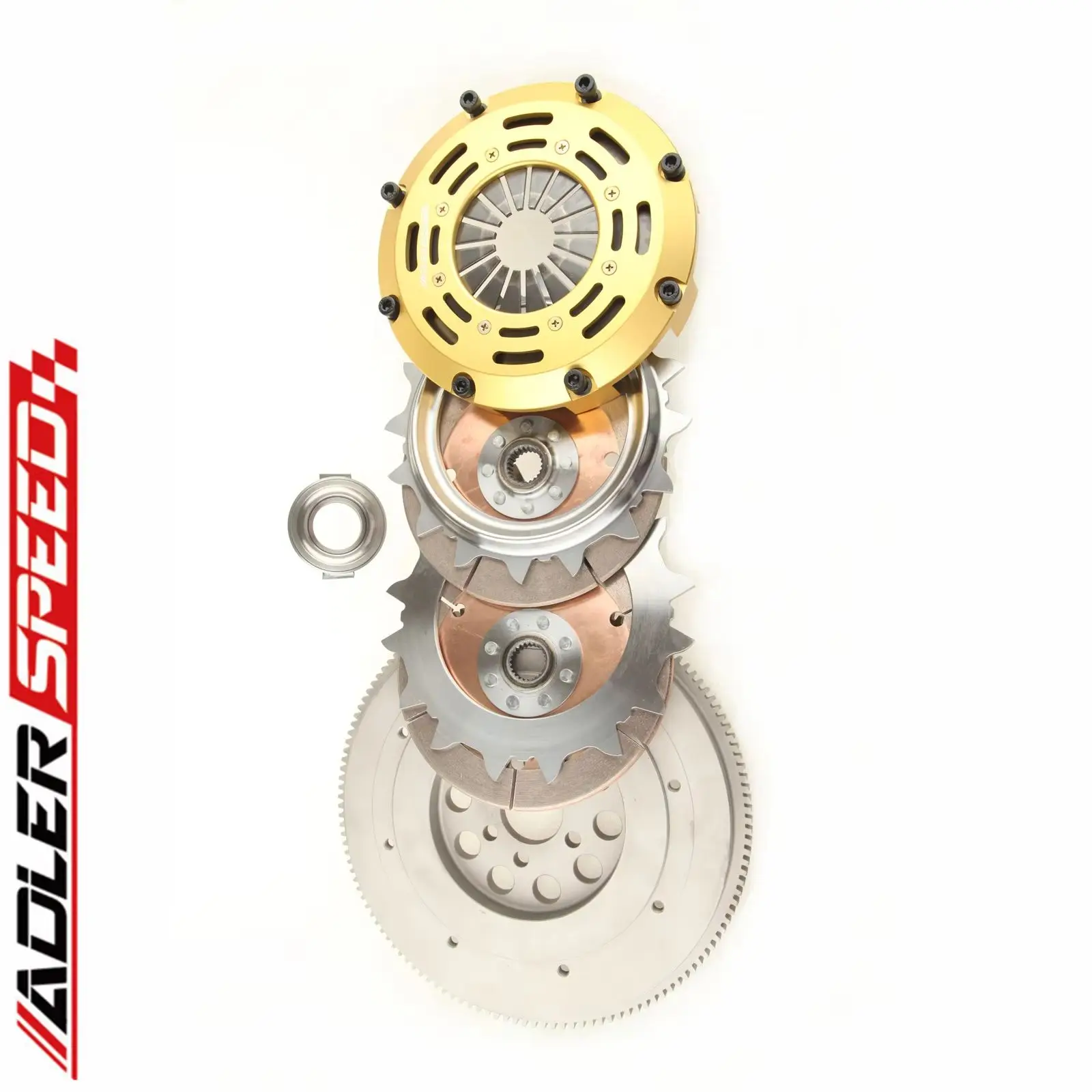 

ADLERSPEED 7.25" (185mm) Racing Clutch Twin Disc For 1997-05 AUDI A4 QUATTRO B5 B6 1998-05 VW PASSAT B5 B6 1.8T