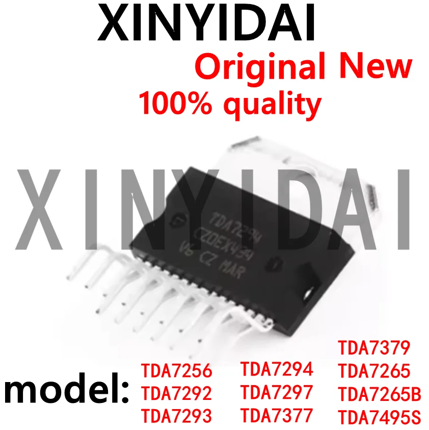 2PCS Brand new and original TDA7256 TDA7292 TDA7293 TDA7294 TDA7297 TDA7377 TDA7379 TDA7265 TDA7265B TDA7495S