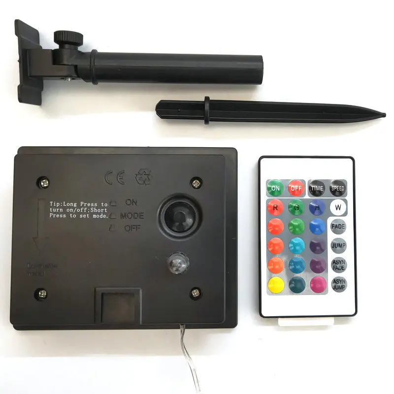 Inserto per tubi ad energia solare Luci a stringa colorate a LED Telecomando Sincronizzazione colorata Tubo in filo di rame impermeabile per le vacanze