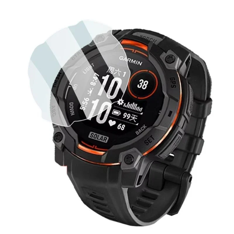 For Garmin Instinct 2 2X 3 3E Crossover 40 45 50 Mm Anti - Scratch HD Tempered Glass Screen Protector 9H Hardness