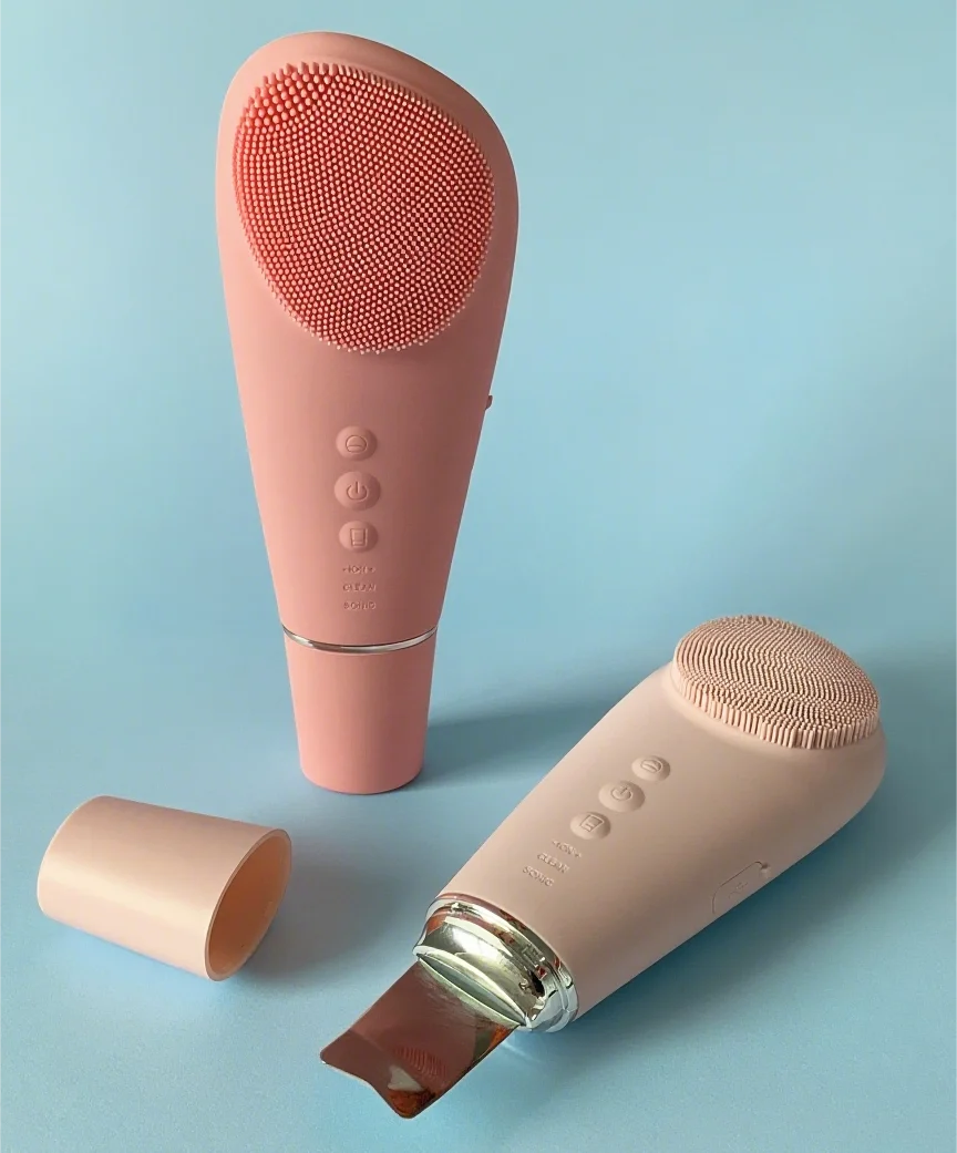 Mini elektrische diepe wassing gezichtsreiniger Siliconen gezichtsreinigingsborstel Elektrische gezichtsreiniger