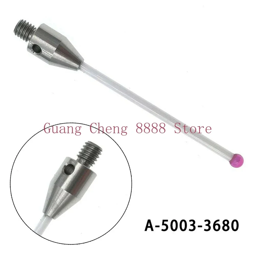 CMM Touch Probe Stylus 3mm Dia Rubine Ball Ceramic Stem M4 CMM A-5003-3680/ 0051 Tools Touch Probe CMM Machines & Comparators