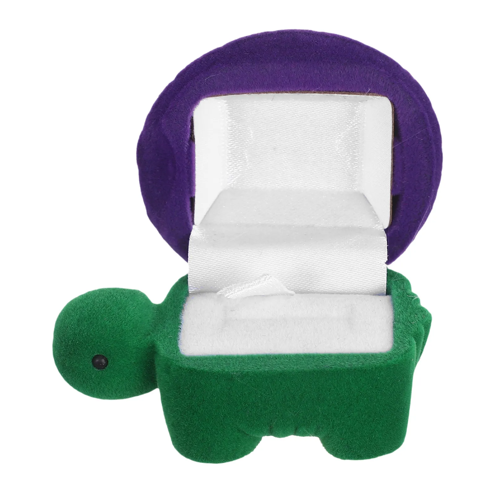 Turtle Shaped Jewelry Box Small Cute Cartoon Ring Holder Jewelry Organizer Travel Earring Storage for Rings Home Decor