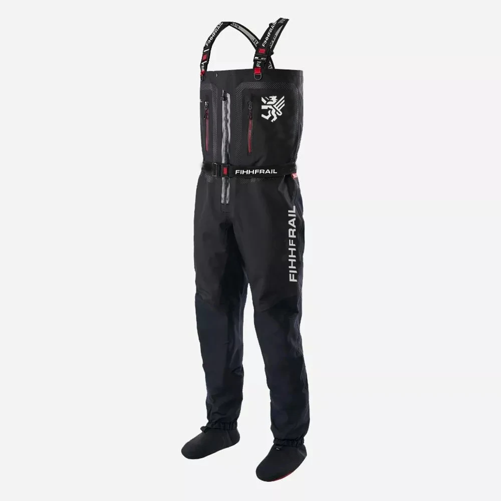 HARD-TEX Tex®Waterdichte Vliegvissen Borst Steltlopers, Kousvoet, Rivierjacht, Atv Kajak, Mannen Wader Broek