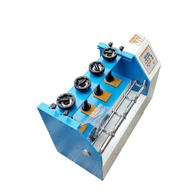 Leather shoes, sports shoes, heel sole bending tester
