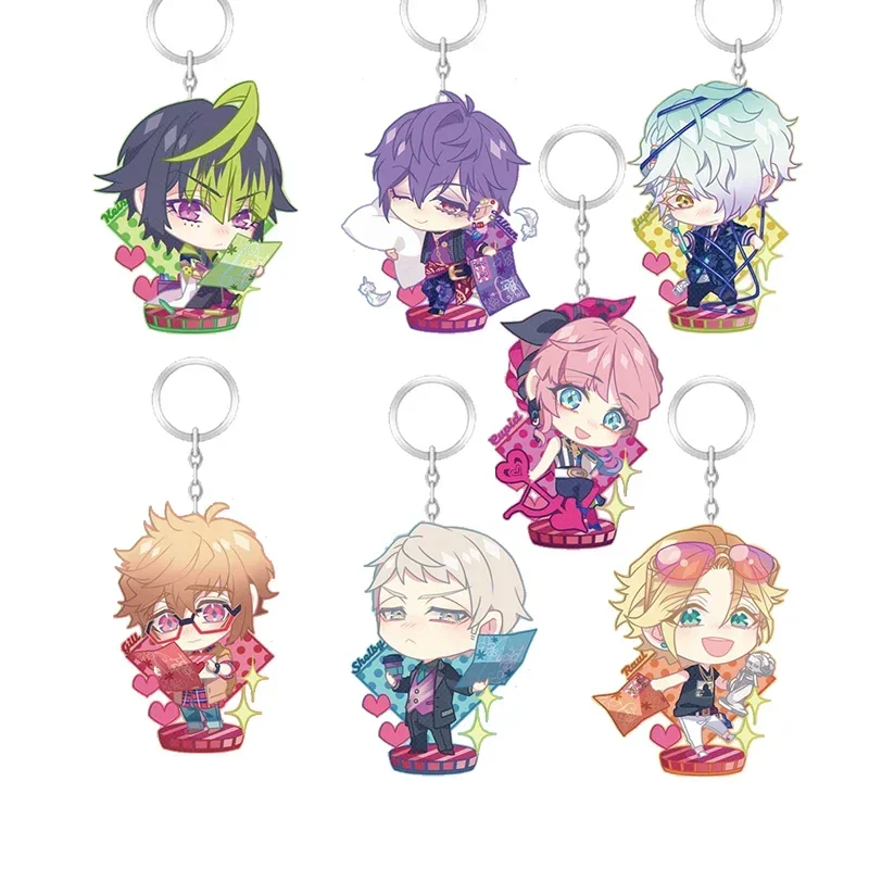 أنيمي المفاتيح Keisaiin F Ryuki راؤول Aconite الاكريليك كيرينغ حزام الشكل شنقا الملحقات 6 سنتيمتر #5
