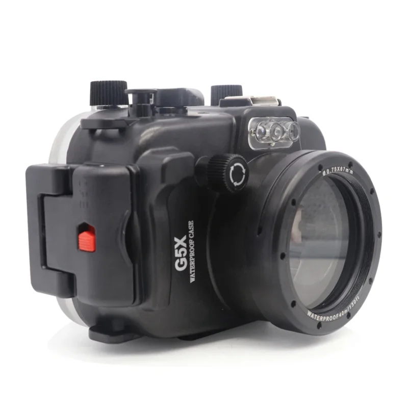 Seafrogs Waterproof Underwater Housing Camera Case for Canon G5X Diving