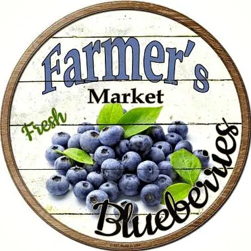 Farmers Market Fresh Blueberries 12