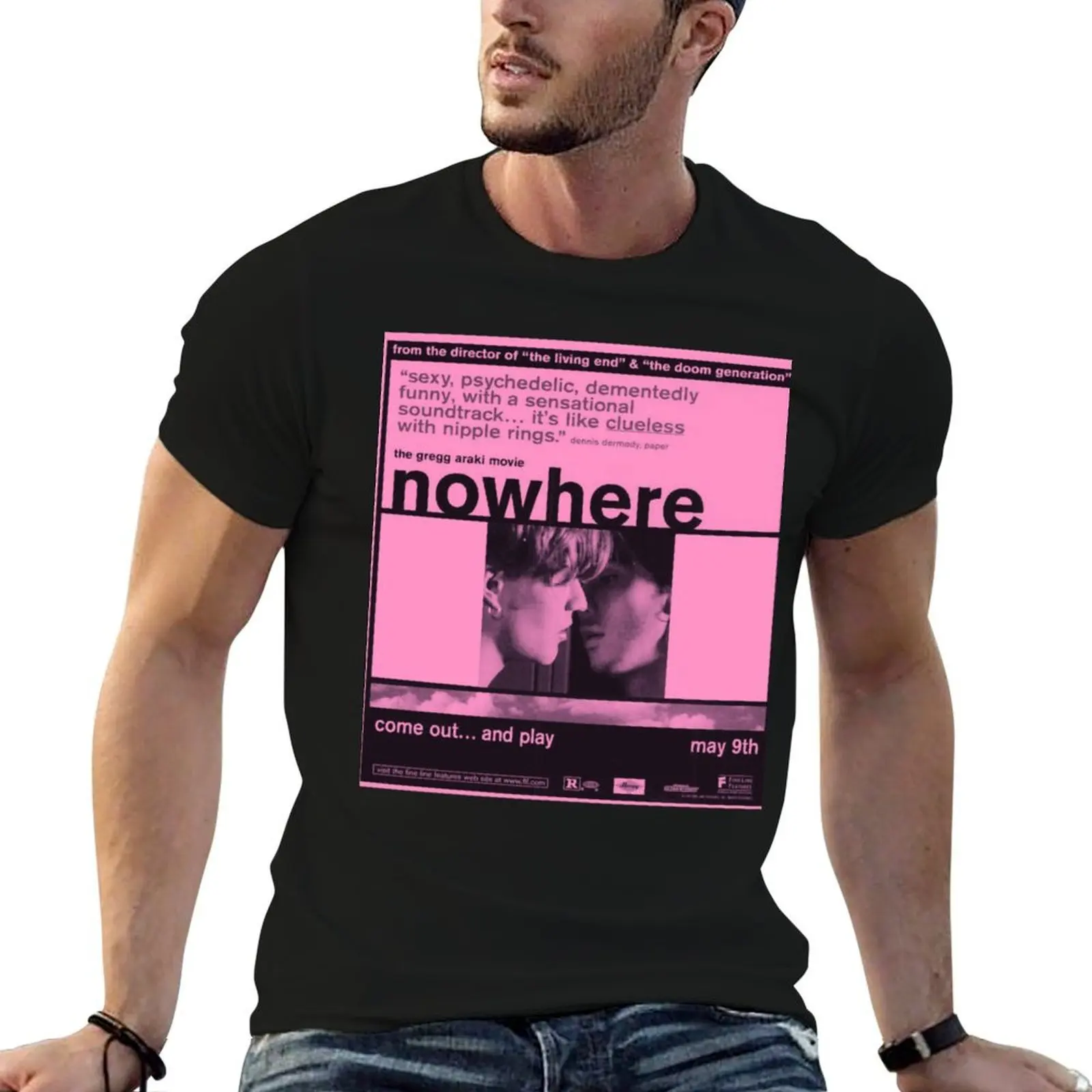 Nowhere Premium Scoop T-Shirt new edition custom shirt luxury clothes men
