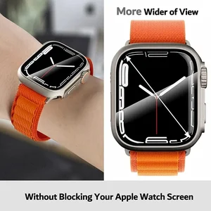 2 pcs Glass Case + Case For Apple Watch 42 46 44 45 41 40mm Screen Protector COVER CHANGE ULTRAPHOKE IWATCH SERIES10 9 8 7 SE 6 5 8 Main Sales Tactical Military Coturno - №5