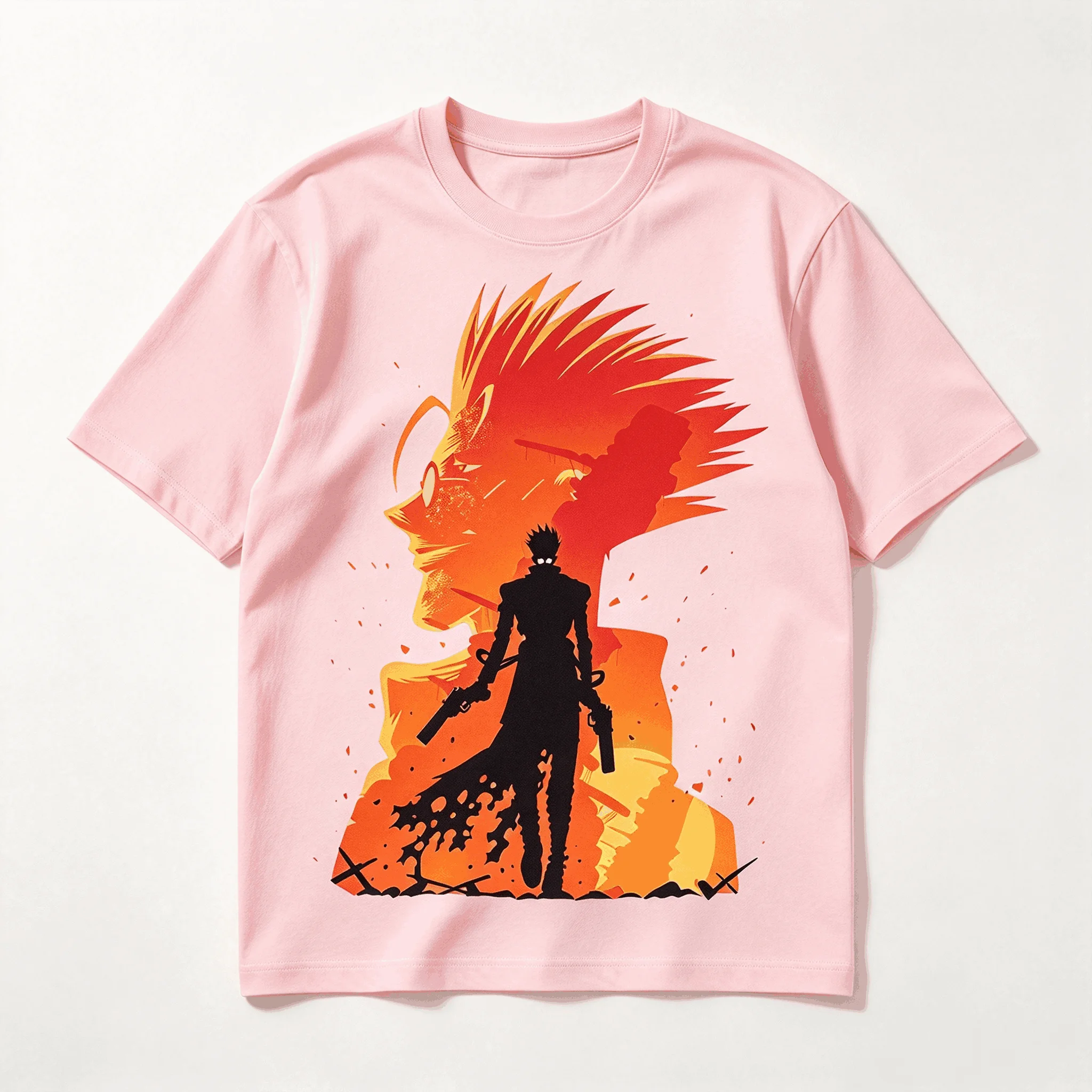 Trigun Vintage T-shirt Unisex Singer Cotton Men T Shirt New Tee Oversized Unisex Streetwear Trendy Cotton for Men Women Fashion