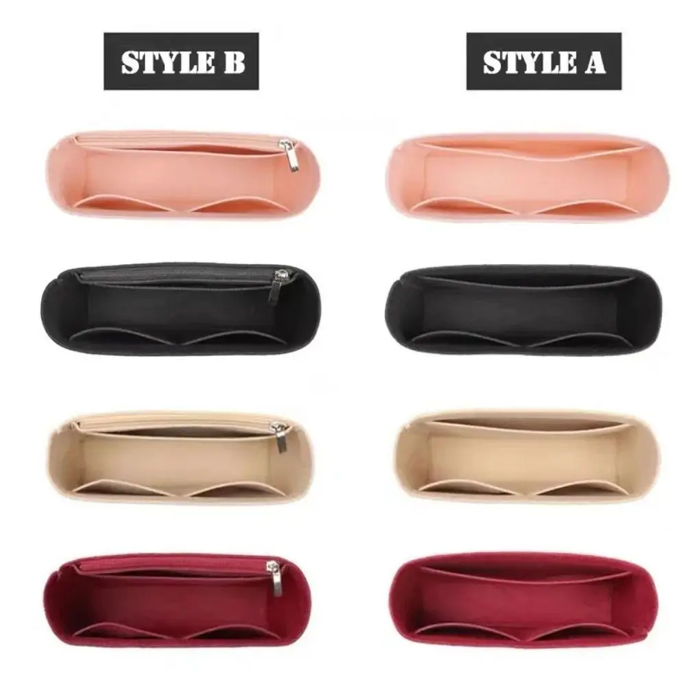 Longchamp 미니 가방 보관 가방에 대 한 1Pcs 멀티 포켓 가방 주최자 라이너 가방 펠트 지갑 삽입 핸드백 라이너 가방