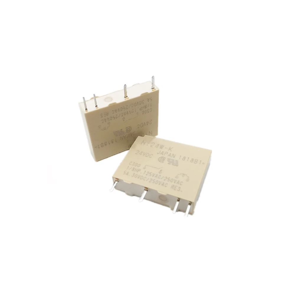 

Free shipping 10PCS/LOT NY24W-K 24V 5A 4PIN Relay