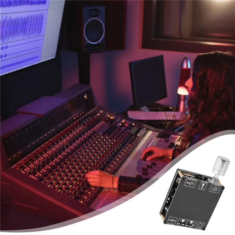 Y22A-XY-C50L بلوتوث صغير 5.0 الصوت اللاسلكي الرقمي مكبر كهربائي ستيريو مجلس 50Wx2 بلوتوث مكبر للصوت 3.5 مللي متر USB