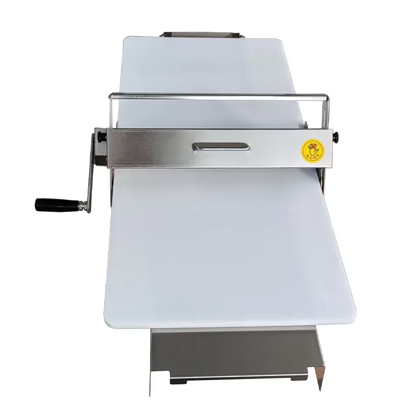 for Desktop Folding Hand Crank Pastry Maker French Egg Tart Skin Former Integrated Dough Sheeter Rolling Machine for Baking