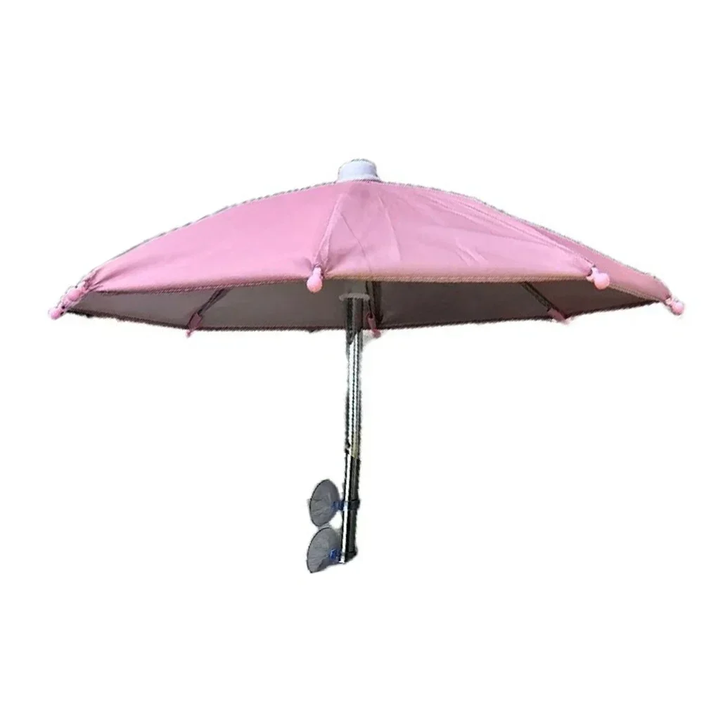 

Secure Attachment Outdoor Events Car Sunshade Umbrella Compact Phone Umbrella Convenient Storage Easy To Carry