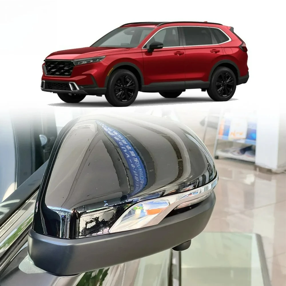 Accesorios para Honda CR-V CRV 2023-2025, Molduras Cromadas para Espejos Retrovisores Laterales, Cromado Plateado, 2 Piezas