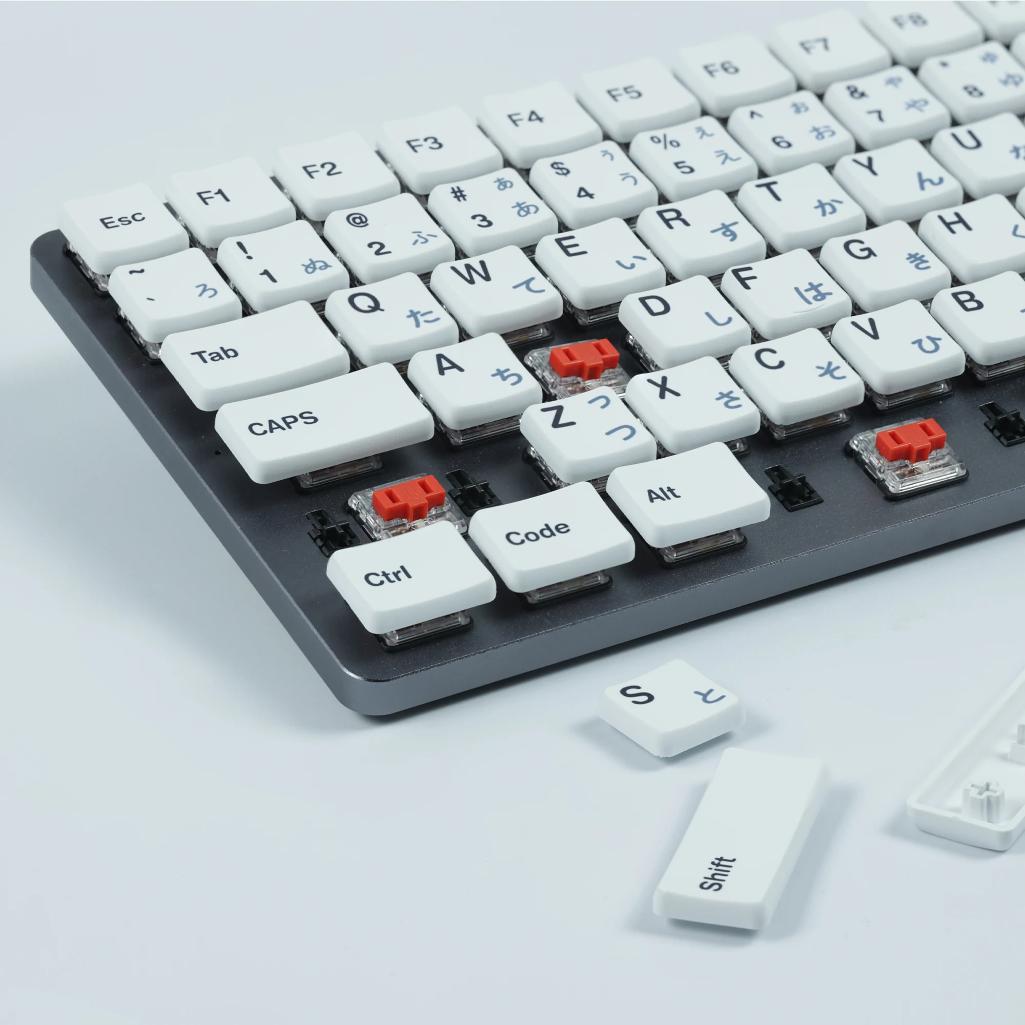 CHOSFOX Mechanical keyboard Ultra Slim Dwarf Shaft Keycaps PBT Keycaps CFX Low Profile Keycaps for Kailh Low Profile Switches - Image 5