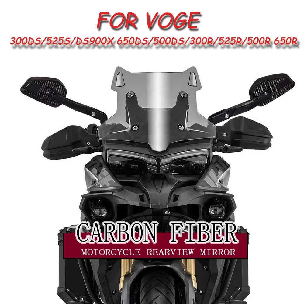 

Motorcycle rearview mirrors Rearview Side Mirror Foldable mirrors rod anti-glare mirrors FOR VOGE 300DS DS525 DS625X 650DS DS900