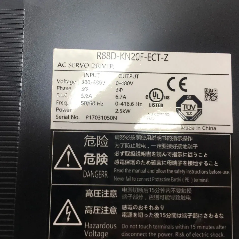 Brand new R88D-KN10F-ECT-Z R88D-KN15F-ECT-Z R88D-KN20F-ECT-Z R88D-KN30F-ECT-Z R88D-KN50F-ECT-Z  Servo Driver