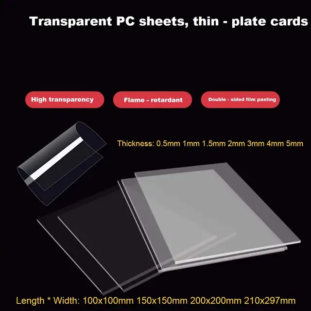 PC Transparent Board, Polycarbonate Board, Transparent Sheet, Plastic