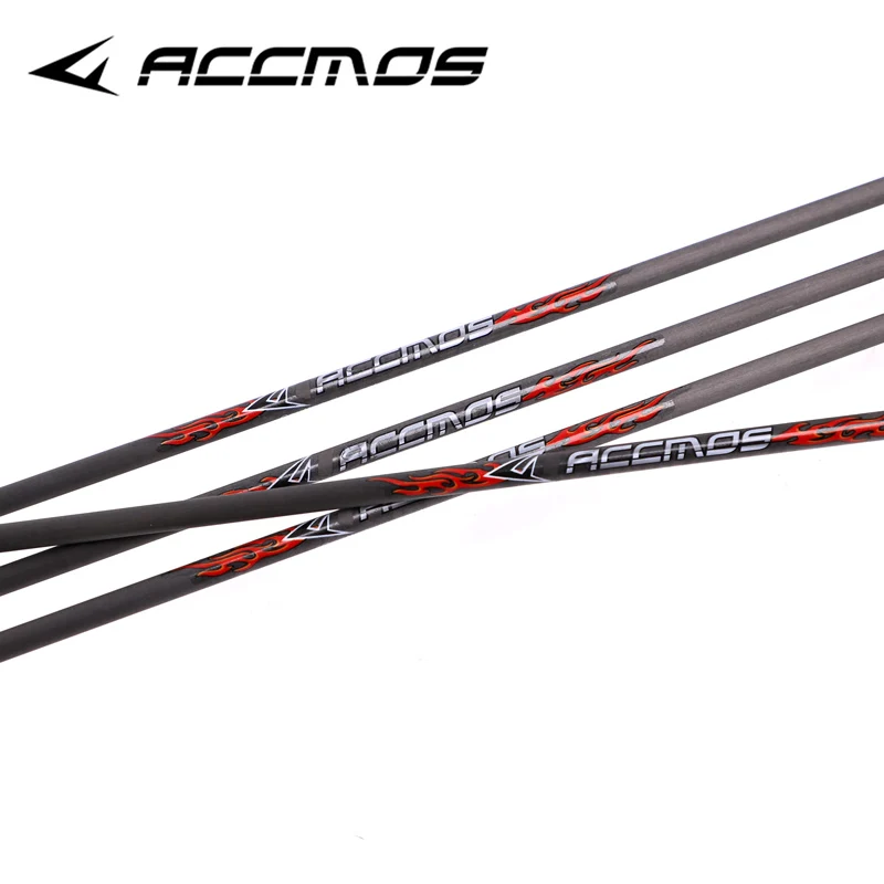 Straightness 0.001 ID 4.2mm Pure Carbon Arrow Shaft  Spine 300/400/500/600/700/800/900/1000/1100/1300/1500 Archery Accessory