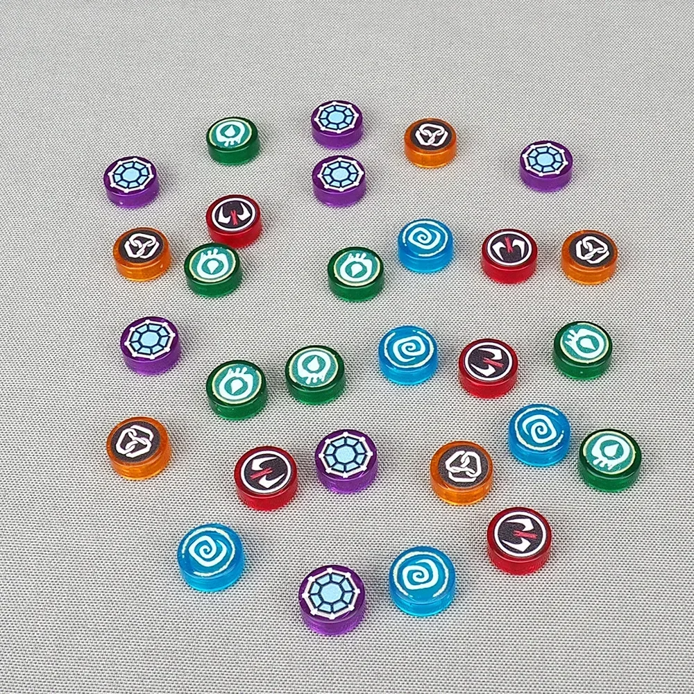 MOC 10PCS Part 98138 Printed Crack Outbreak Lightning Pattern Building Blocks Element Compatible Bricks Board DIY Toys Kid Gifts