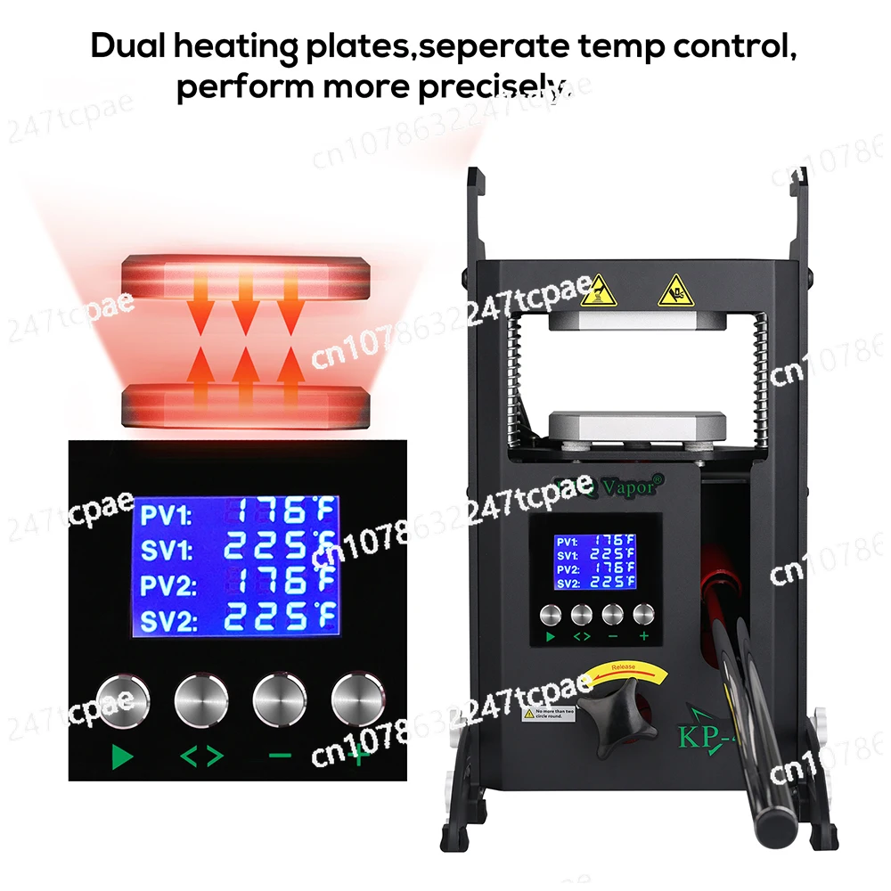 

KP-4 Rosin Press Machine Hot Pressure Herb Rosin Press Cream Machine 4 Tons