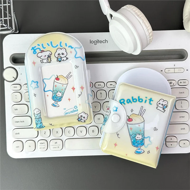 KPOP Photo Card 3 Inch Photo Album Idol Album Postcard Collector Card Photo Card Binder Lomo Card Organizer Binder Photocards