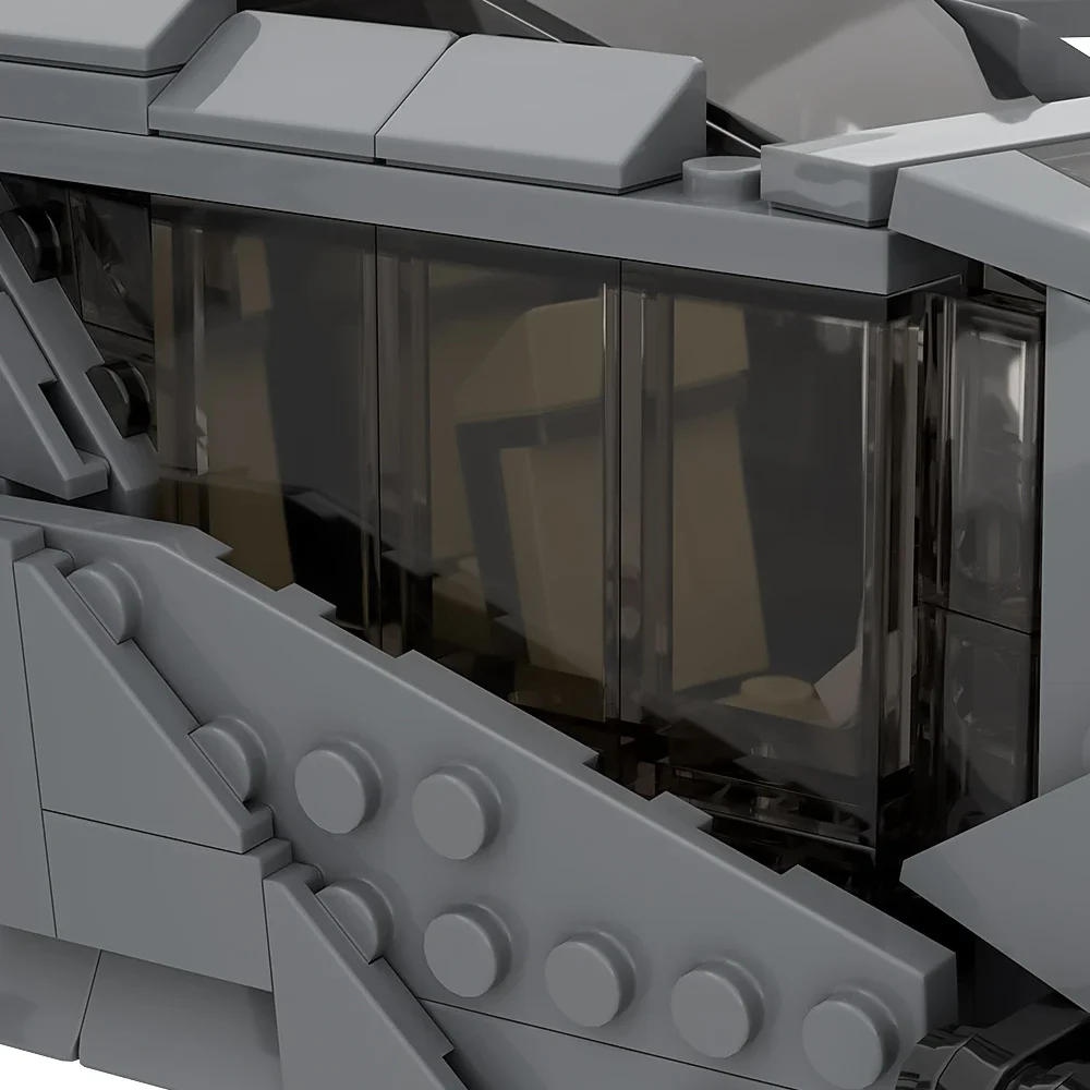 Gobricks MOC Dune (2021) Ornithopter อิฐ Atreides Dune เฮลิคอปเตอร์ Building Blocks ชุดเครื่องบินทหารของเล่นสําหรับของขวัญ
