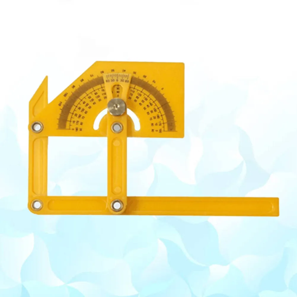 Foldable Multi Angle Ruler ABS Plastic Flexible Measuring Template Tool for Tile Woodworking DIY