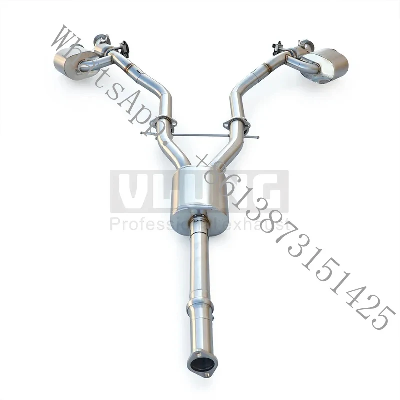 

Suitable VLUNG Exhaust Back System Stinger 2.5T 2018-2023 Stainless Steel Performance Muffler Pipe