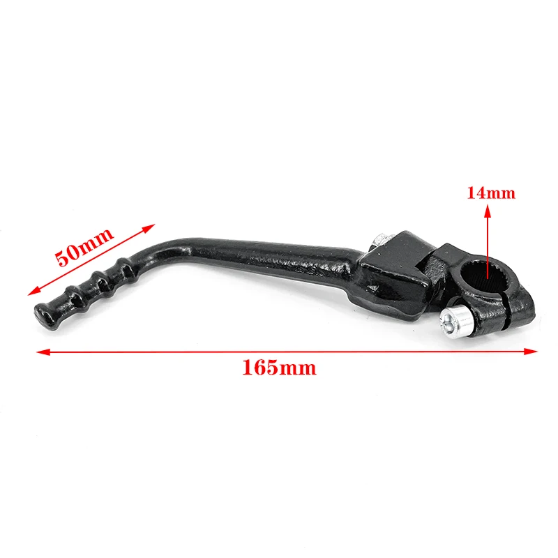 Motorcycle CNC Aluminum Starter Pedal Forged Kick Start Lever For 50 65 50CC 65CC 02-08 Jr Mini SR SX Motocross Dirt Bike