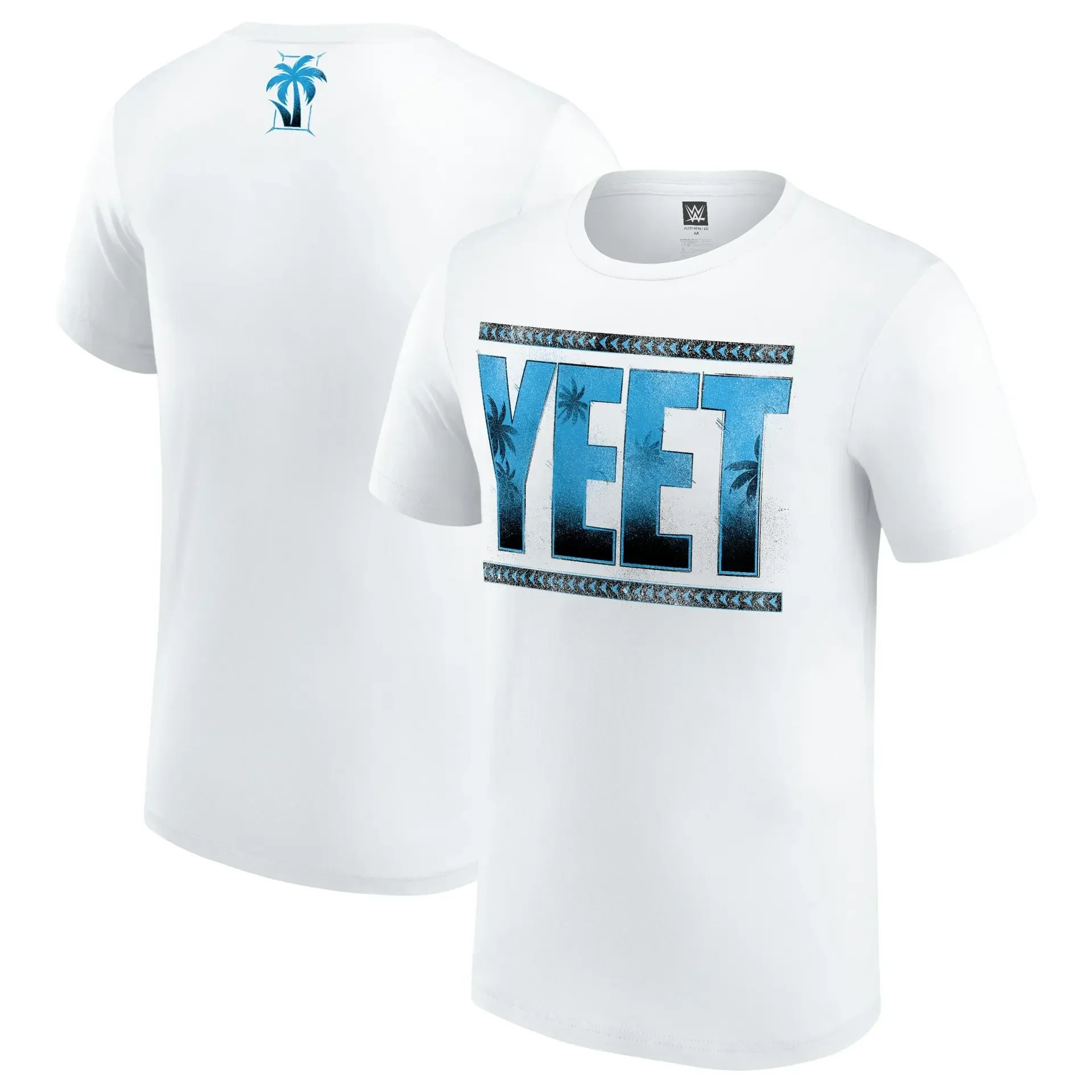 تي شيرت رجالي على الموضة جديد Jey Uso Yeet تي شيرت ثلاثي الأبعاد مطبوع للرجال والنساء تي شيرت صيفي بأكمام قصيرة ملابس رياضية كبيرة الحجم ملابس رياضية للرجال