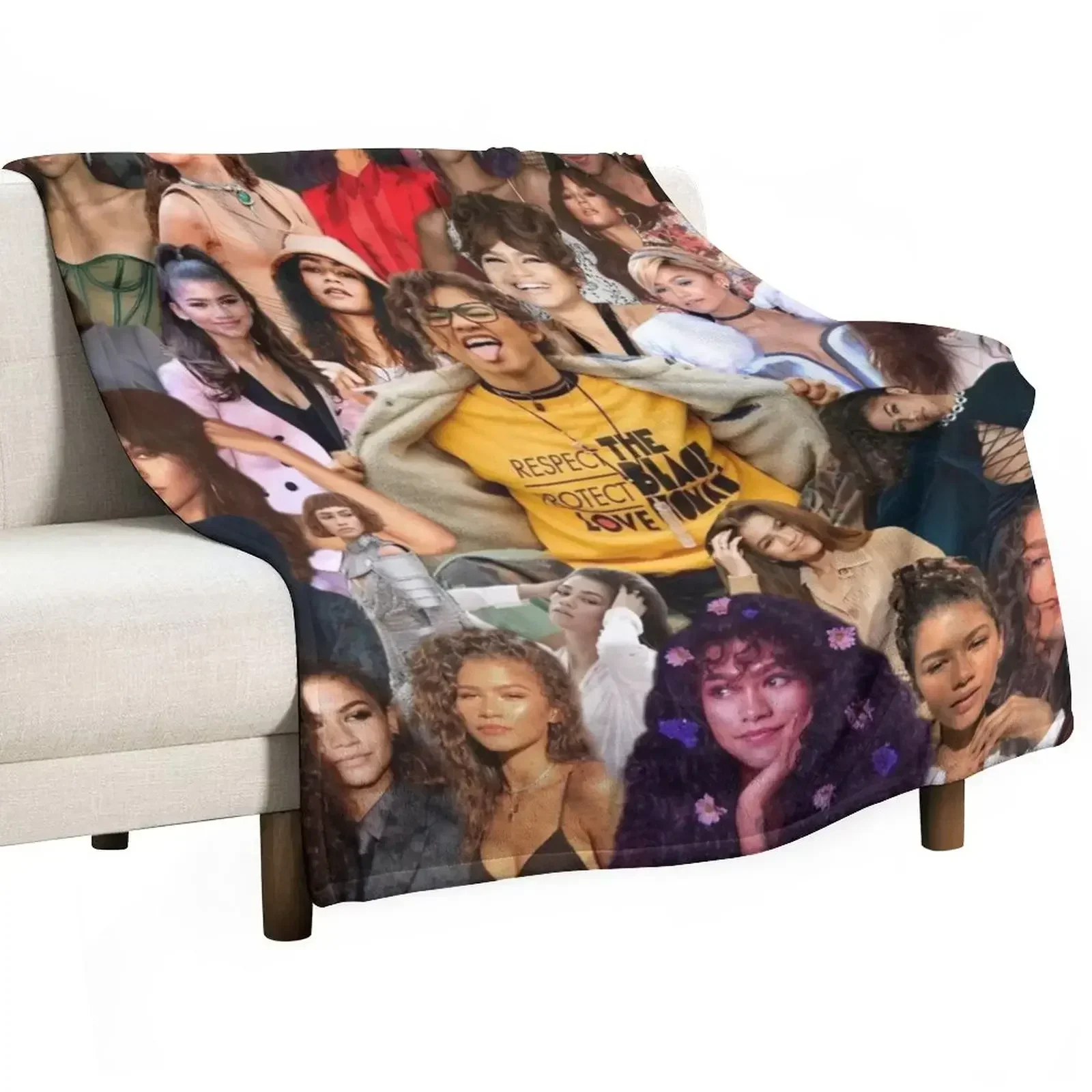 

Zendaya is a Goddess Throw Blanket Sleeping Bag Sofa Quilt Extra Large Throw Blankets