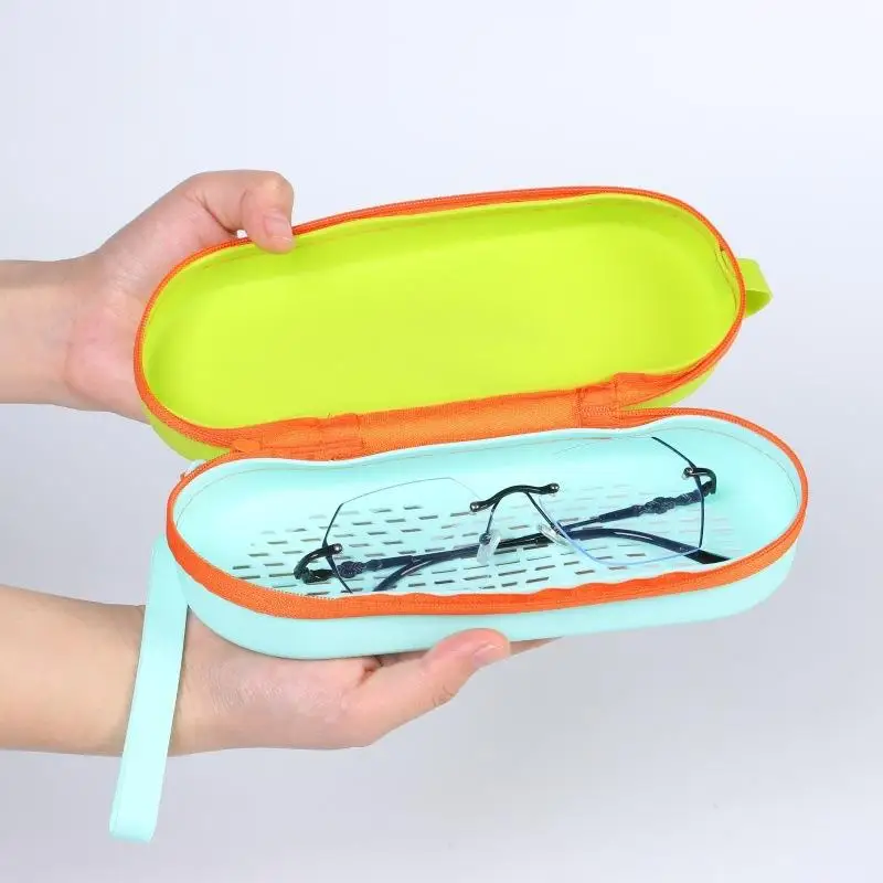 Eco Soft Silicone Swimming Glasses Storage Organizer Breathable Shockproof Protector for Swimmers Birthday Holiday Gifts