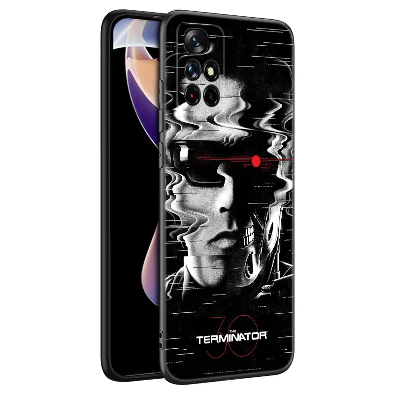 Arnold Schwarzenegger Terminator Phone Case For Xiaomi Redmi Note 8 9 10 11 11E 11T 11S 12 Pro 4G Plus 5G 8T 9S 10S 12S Cover