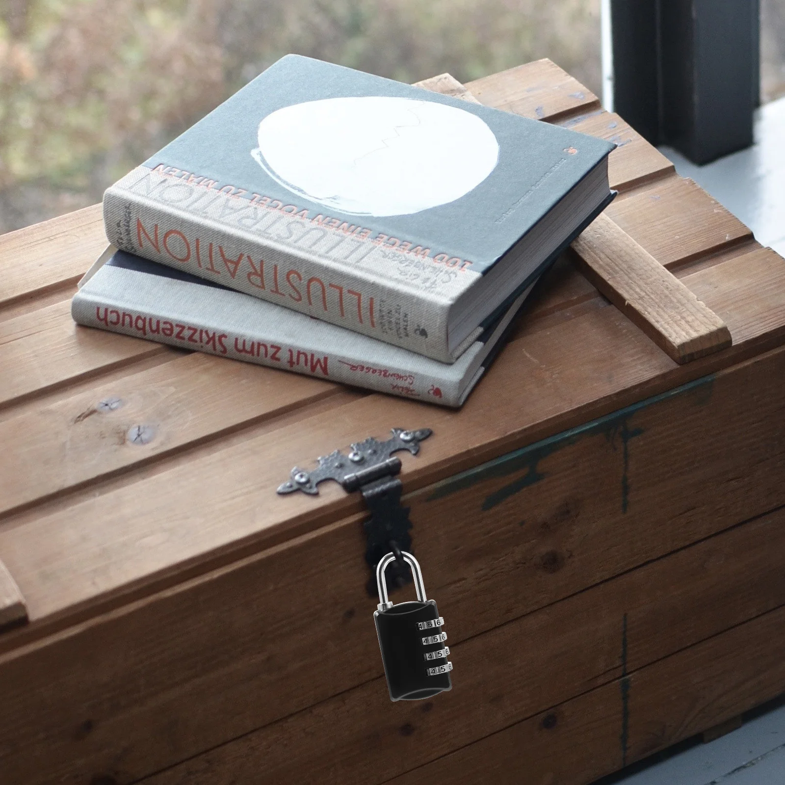 

Heavy Duty 4 Digit Locker Lock Combination Padlock for Gym School Cabinet Secure Password Lock Locker Locks for Gym