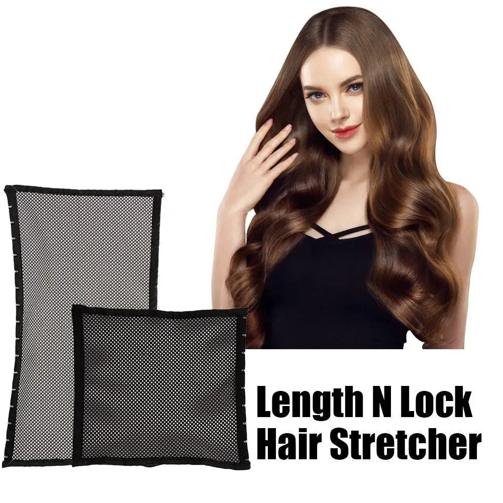 Comprimento N Lock Hair Stretcher, Home Curls Length Assist, Mantenedor para cachos secos, Anéis de malha seca, Ferramentas de maca de cabelo