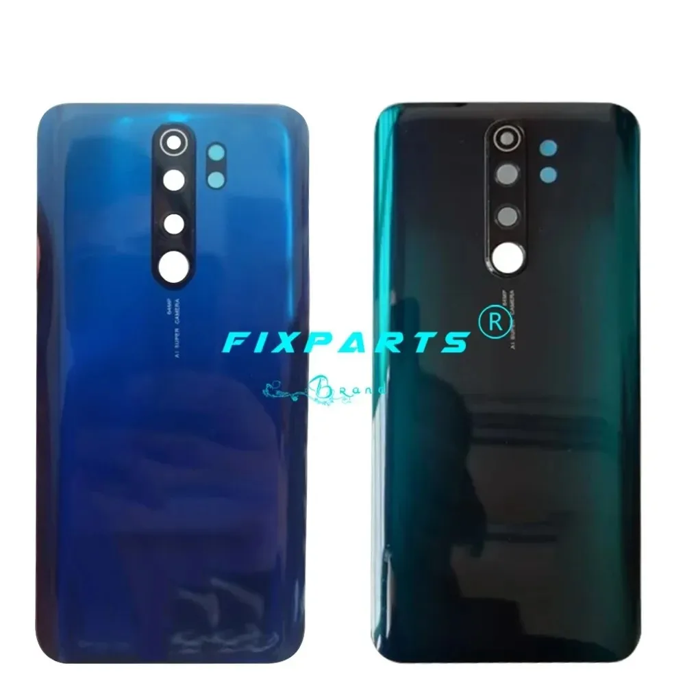 For Xiaomi Redmi Note 8 Pro Back Battery Cover Note8 Rear Housing Door Glass Panel Replacement For Redmi Note 8T Battery Cover