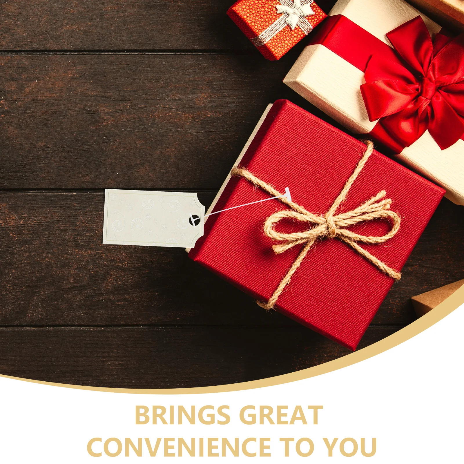 5000 قطعة من مشابك العلامات البلاستيكية، شارة السعر، لا توجد أدوات لا توجد حاجة لتثبيت ملصقات الملابس المعلقة