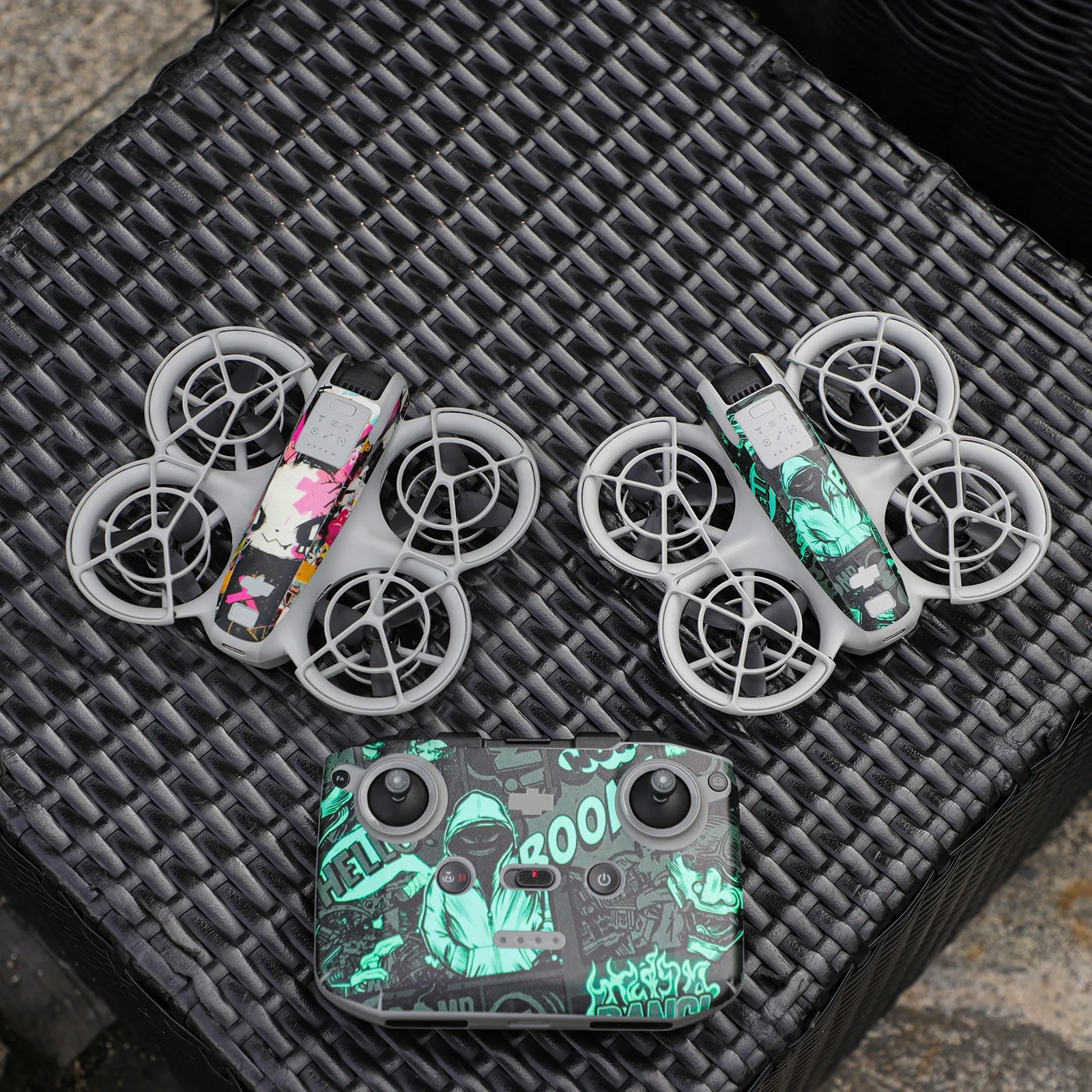 Sunnylife Is Suitable For DJI NEO Stickers PVC Body Remote Control Scratch Resistant Protective Film Accessories