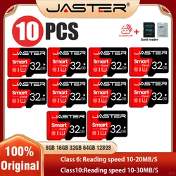 10 PCS LOT Original Memory Card 128GB Mini SD Card 64GB 32GB 8GB Class 10 High Speed Micro TF Cards For Phone/PC Storage Devices