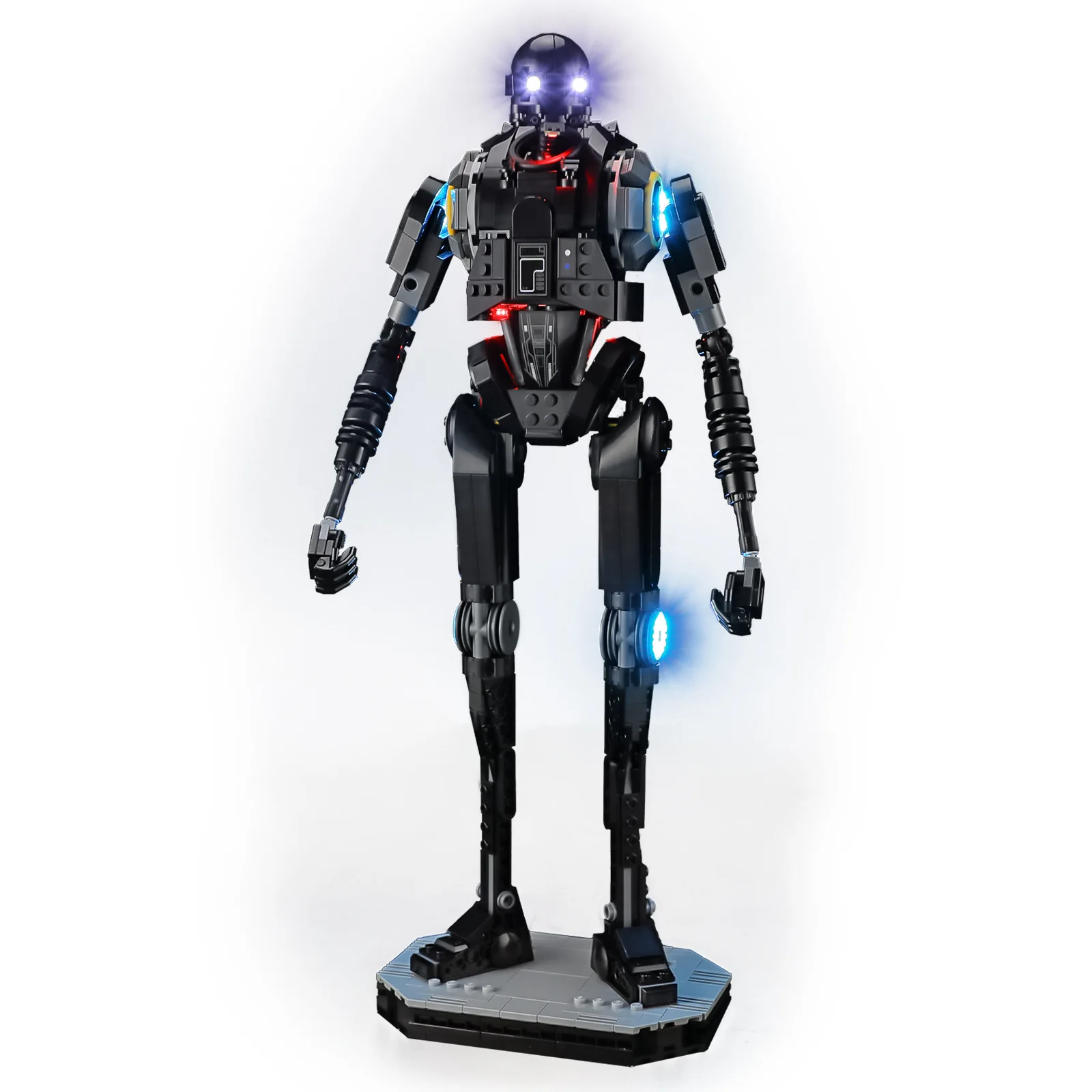 (Nur LED-Licht ohne Steine) 75434 K-2SO Ideas Sicherheitsroboter (Modell nicht im Lieferumfang enthalten)