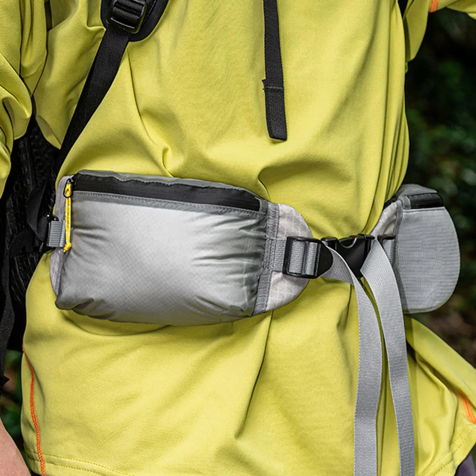 Lightweight Fanny Pack Waterproof Waist Compartments Bag Running Fanny Pack For Travel Hiking Walking Camping Fitness Workout