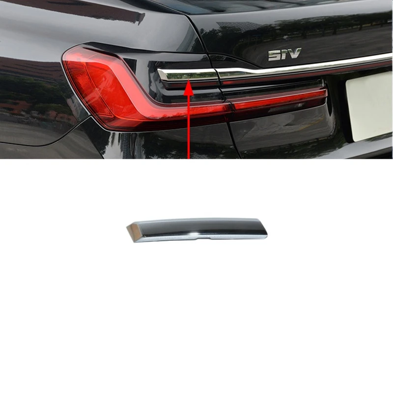 Left/ Right Side Tail Brake Light Trim Strip Chrome for BMW G11 G12 LCI 730i 760M 740i 750i 750Li 2020-2022