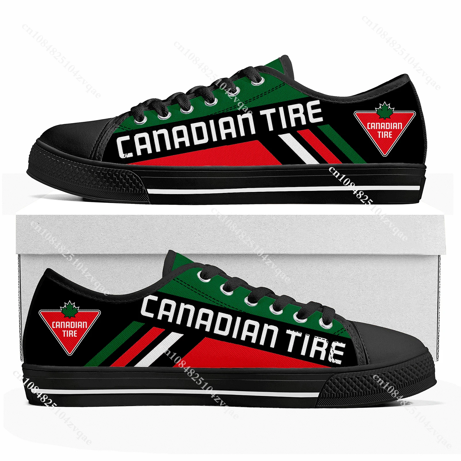 Canadian Tire Logo Low Top High Quality Sneakers Mens Womens Teenager Tailor-made Shoe Canvas Sneaker Casual Couple Shoes