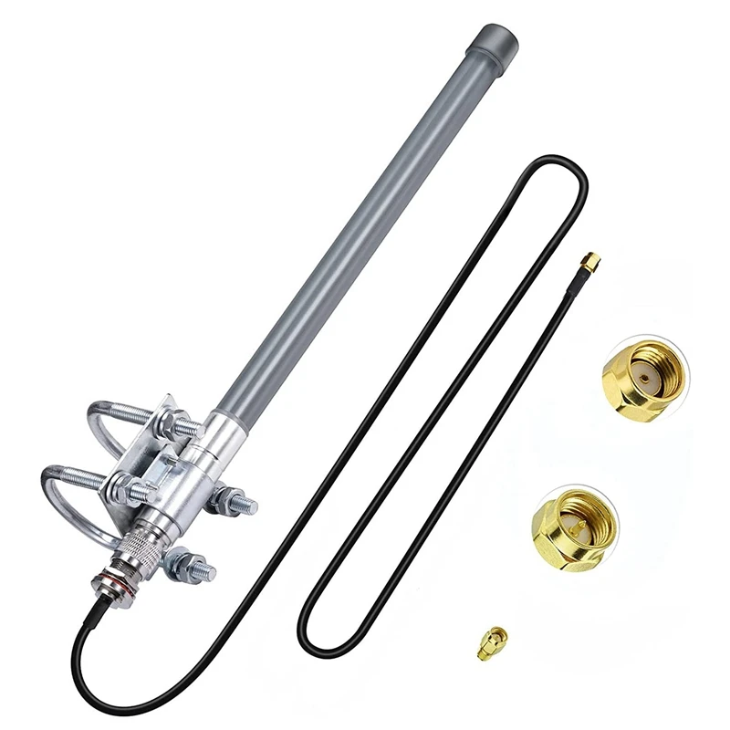 868 Mhz Lora เสาอากาศกลางแจ้ง 3Dbi ไฟเบอร์กลาส Lorawan เสาอากาศสาย N สําหรับ RAK Nebra Bobcat HNT