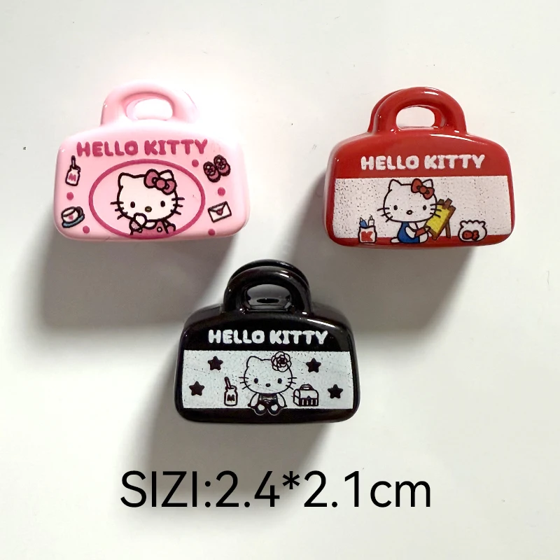 خمر سحر الهاتف والتلفزيون نموذج مرحبا كيتي الثلاجة ملصق الديكور Kawaii حقيبة يد مرحبا كيتي الثلاجة ملصق #5